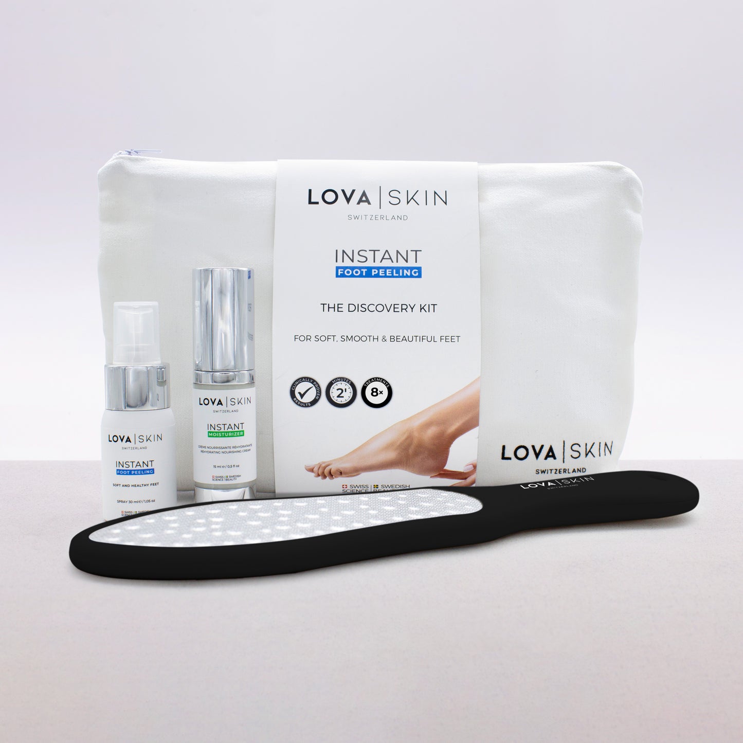 LOVASKIN INSTANT FOOT PEEL Discovery Kit - WINTER EDITION - Over 10 Beauty pedicure treatments